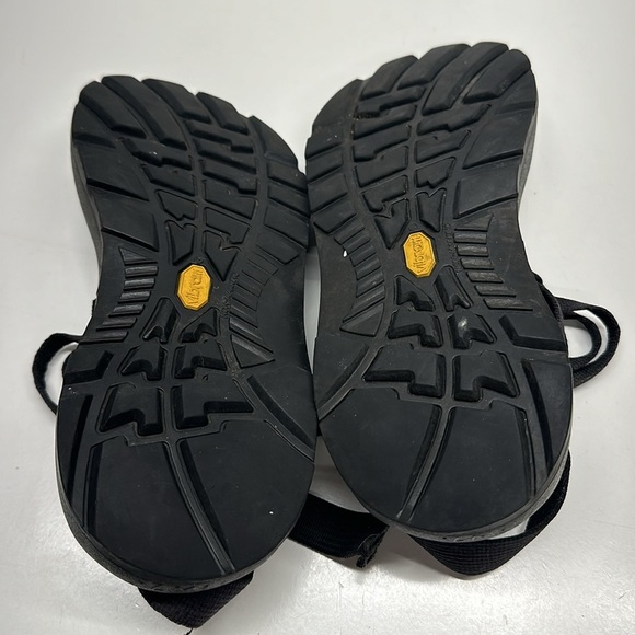 Chaco Sandals Shoes Open Toe Adjustable Strappy Solid Black Women's Size 7 - Picture 8 of 10